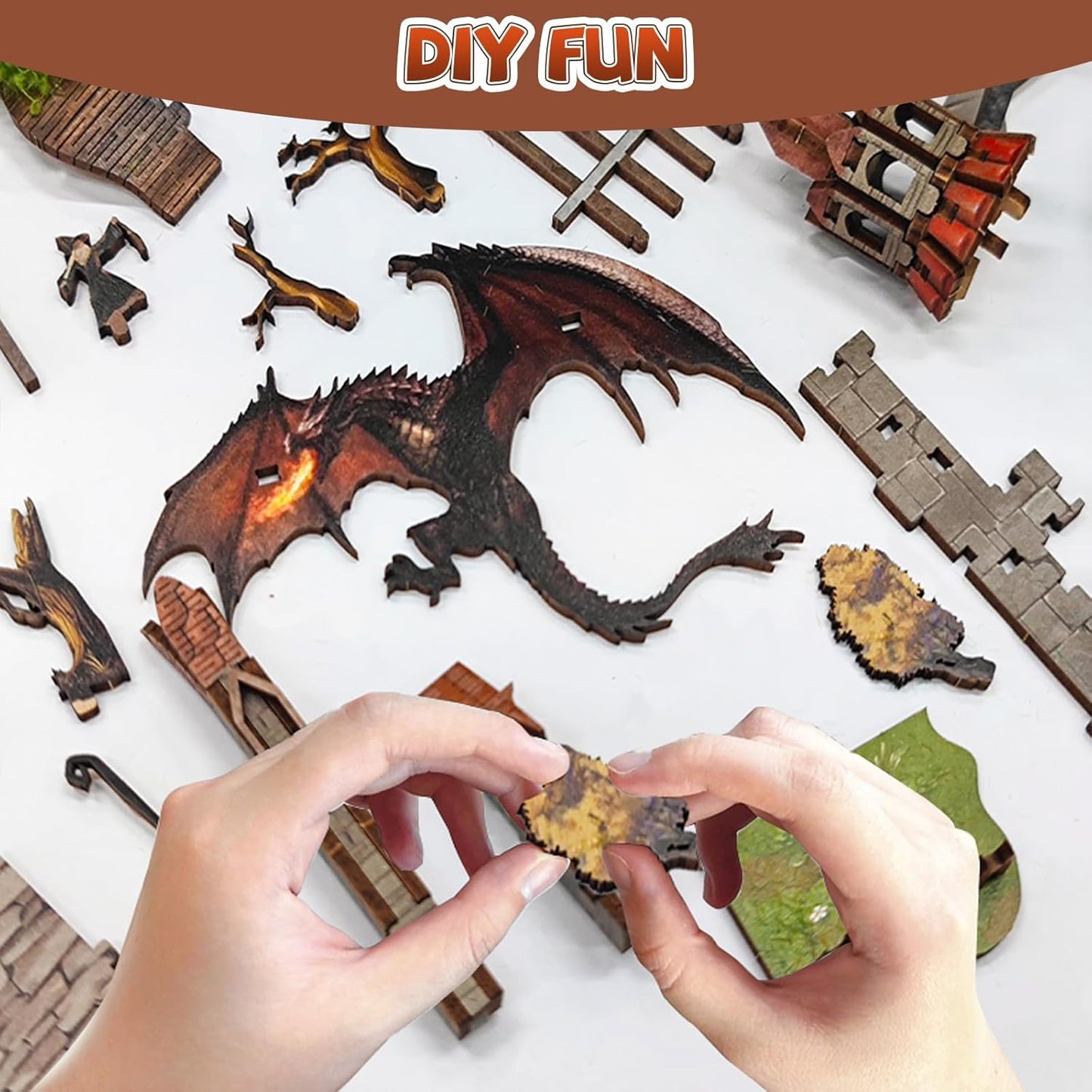 HYUKBI DIY Booknook Dollhouse Kit