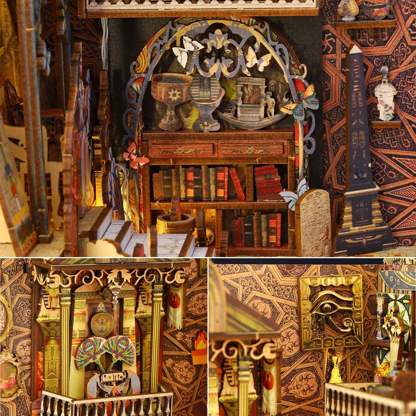 HYUKBI DIY Booknook Dollhouse Kit