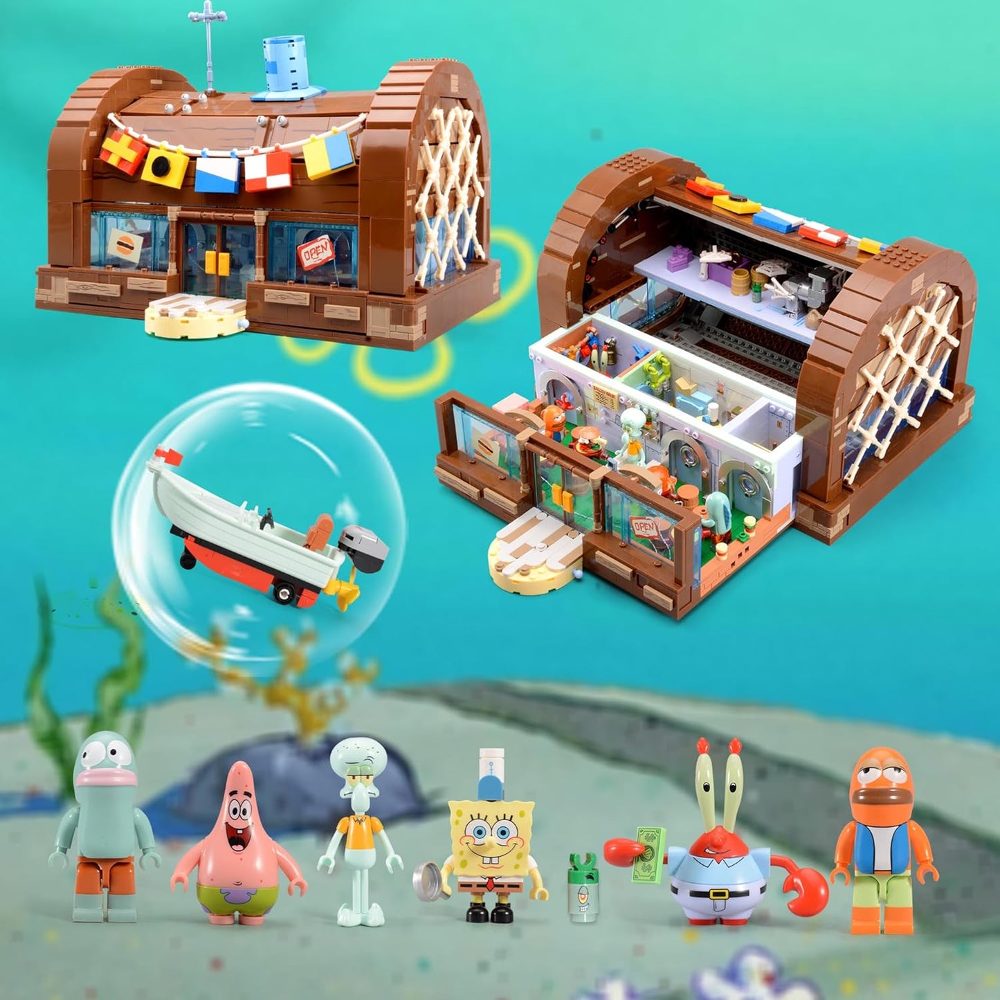Sponge Bob Building block 1000pcs jigsaw puzzle, 2025 new puzzle, Adult Puzzle, Cartoon Puzzle, jigsaw puzzles, momibook puzzle, puzzle 2000, Wonderful Tree House Expeditions
DIY Miniature Dollhouse
Rolife Cutebee HYUKBI DIY Booknook Dollhouse Kit 3D Wooden Puzzle
Micro Building Blocks Set
Blindbox plush cute toy