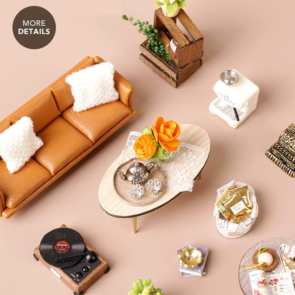 DIY Miniature Dollhouse
Rolife Cutebee HYUKBI DIY Booknook Dollhouse Kit 3D Wooden Puzzle
Micro Building Blocks Set
Blindbox plush cute toy