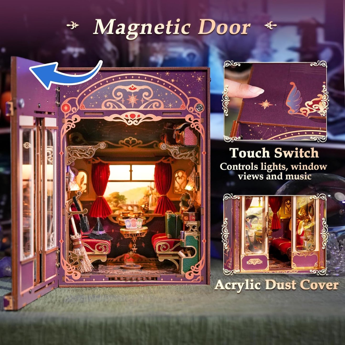 DIY Miniature Dollhouse
Rolife Cutebee HYUKBI DIY Booknook Dollhouse Kit 3D Wooden Puzzle
Micro Building Blocks Set
Blindbox plush cute toy