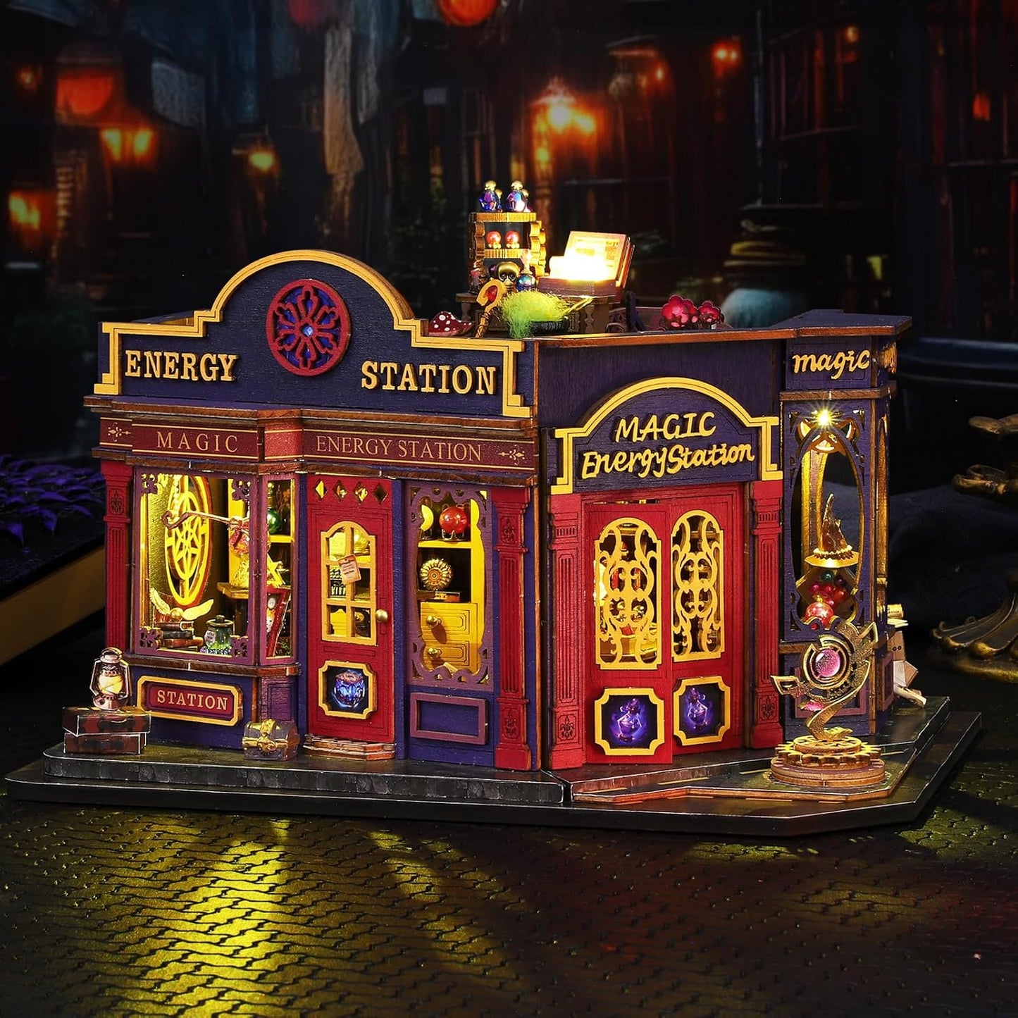 DIY Miniature Dollhouse
Rolife Cutebee HYUKBI DIY Booknook Dollhouse Kit 3D Wooden Puzzle
Micro Building Blocks Set