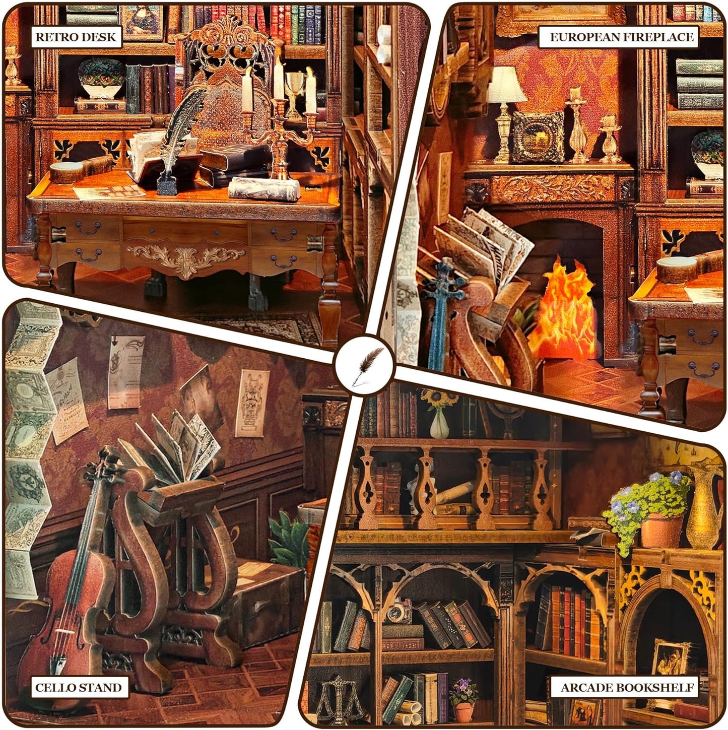 Building block, 1000pcs jigsaw puzzle, 2025 new puzzle, Adult Puzzle, Cartoon Puzzle, jigsaw puzzles,, puzzle 2000, DIY Miniature Dollhouse, Rolife, Cutebee, HYUKBI, DIY Booknook, Bookend, Dollhouse Kit, 3D Wooden Puzzle, Micro Building Blocks Set, Christmas Holiday gift