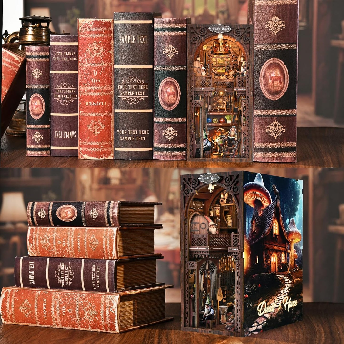 Building block, 1000pcs jigsaw puzzle, 2025 new puzzle, Adult Puzzle, Cartoon Puzzle, jigsaw puzzles,, puzzle 2000, DIY Miniature Dollhouse, Rolife, Cutebee, HYUKBI, DIY Booknook, Bookend, Dollhouse Kit, 3D Wooden Puzzle, Micro Building Blocks Set, Christmas Holiday gift