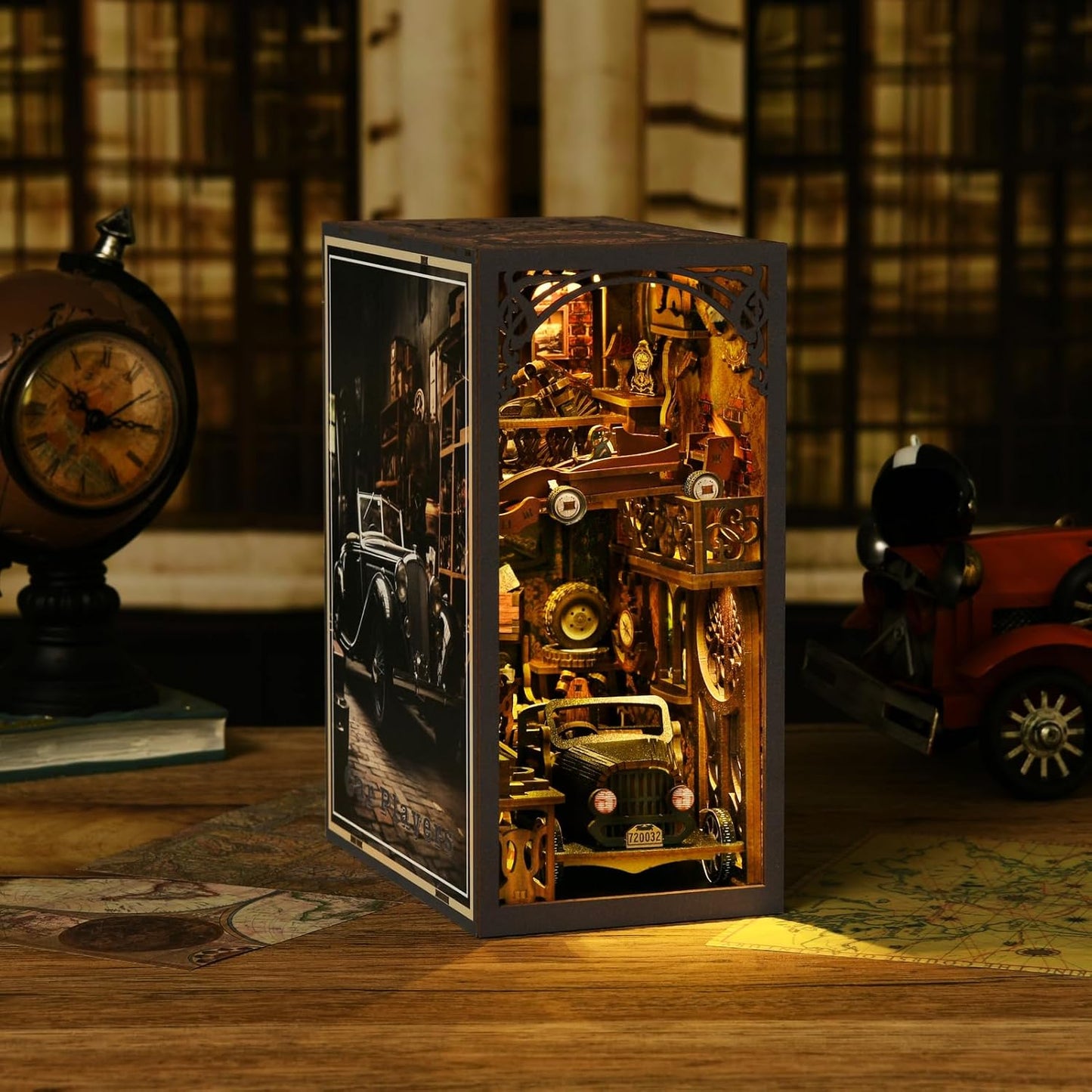 DIY Miniature Dollhouse
Rolife Cutebee HYUKBI DIY Booknook Dollhouse Kit 3D Wooden Puzzle