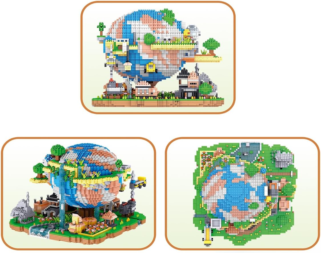HYUKBI DIY Micro Building Blocks Set