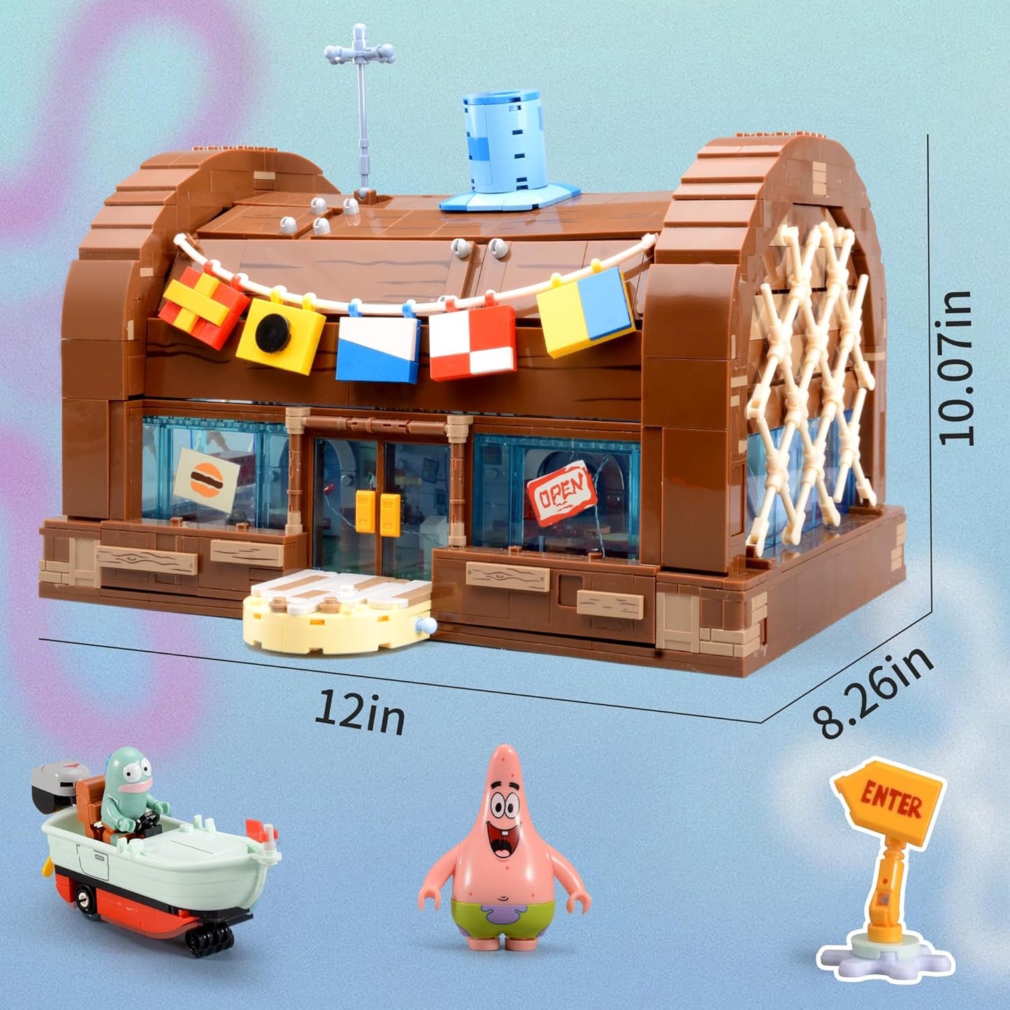Sponge Bob Building block 1000pcs jigsaw puzzle, 2025 new puzzle, Adult Puzzle, Cartoon Puzzle, jigsaw puzzles, momibook puzzle, puzzle 2000, Wonderful Tree House Expeditions
DIY Miniature Dollhouse
Rolife Cutebee HYUKBI DIY Booknook Dollhouse Kit 3D Wooden Puzzle
Micro Building Blocks Set
Blindbox plush cute toy