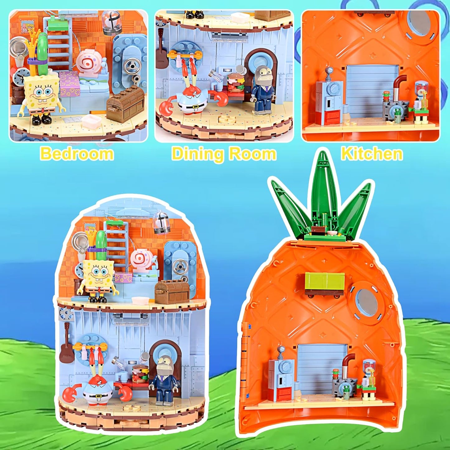 Sponge Bob Building block 1000pcs jigsaw puzzle, 2025 new puzzle, Adult Puzzle, Cartoon Puzzle, jigsaw puzzles, momibook puzzle, puzzle 2000, Wonderful Tree House Expeditions
DIY Miniature Dollhouse
Rolife Cutebee HYUKBI DIY Booknook Dollhouse Kit 3D Wooden Puzzle
Micro Building Blocks Set
Blindbox plush cute toy