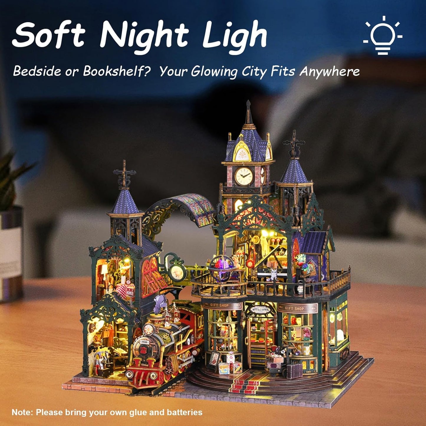 Building block, 1000pcs jigsaw puzzle, 2025 new puzzle, Adult Puzzle, Cartoon Puzzle, jigsaw puzzles,, puzzle 2000, DIY Miniature Dollhouse, Rolife, Cutebee, HYUKBI, DIY Booknook, Bookend, Dollhouse Kit, 3D Wooden Puzzle, Micro Building Blocks Set, Christmas Holiday gift