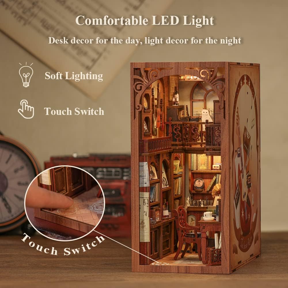 DIY Miniature Dollhouse
Rolife Cutebee HYUKBI DIY Booknook Dollhouse Kit 3D Wooden Puzzle
Micro Building Blocks Set
Blindbox plush cute toy