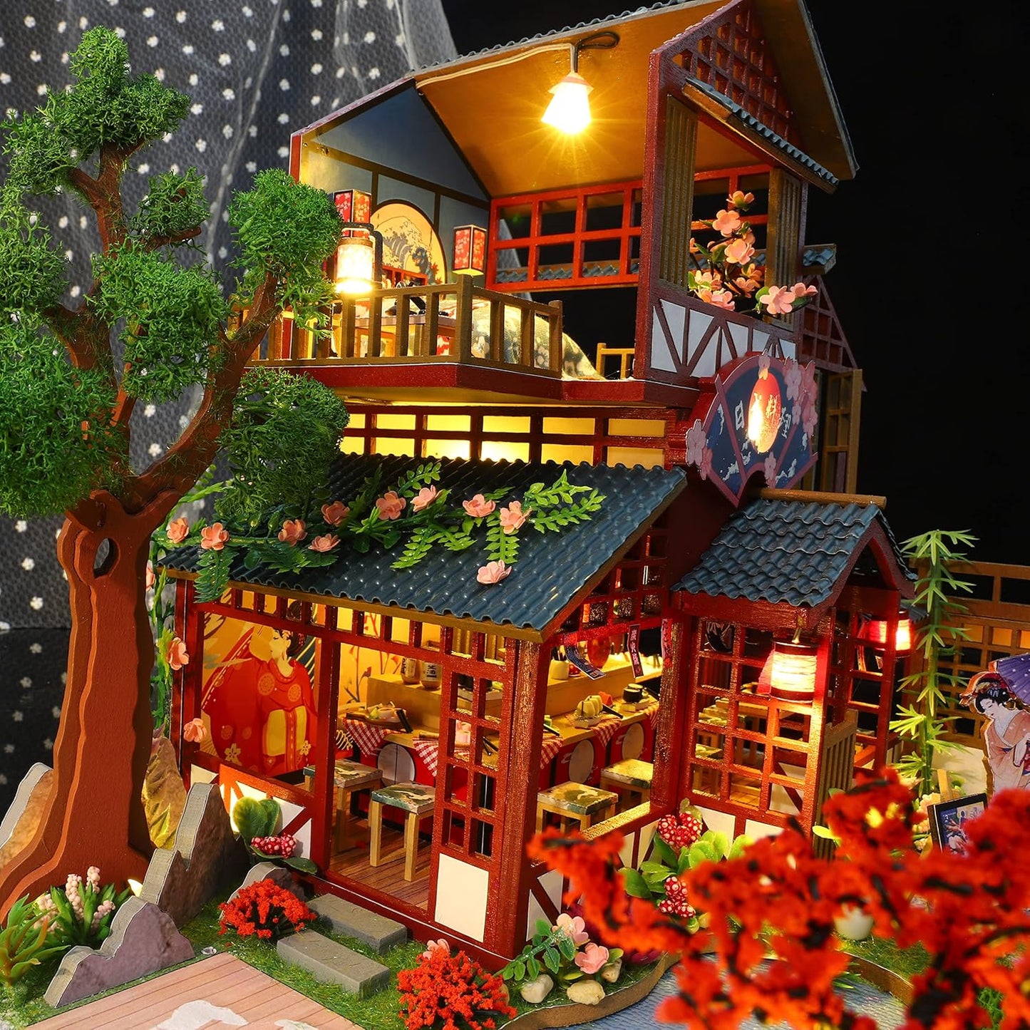 HYUKBI DIY Booknook Dollhouse Kit