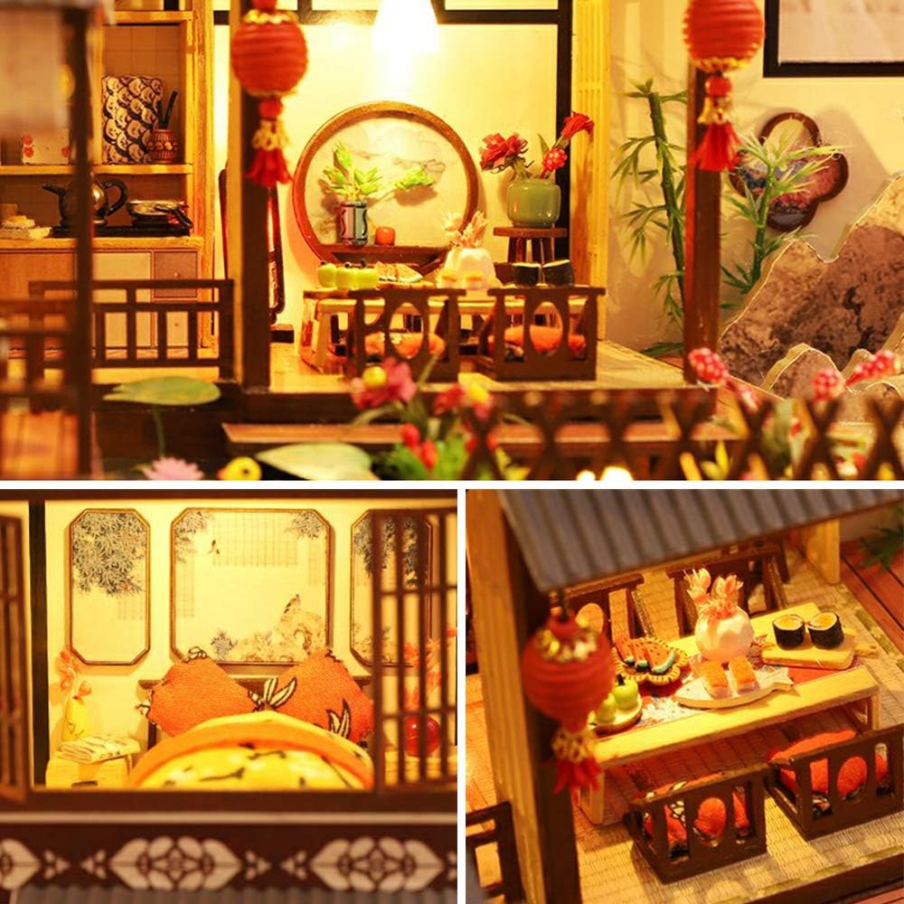 HYUKBI DIY Booknook Dollhouse Kit