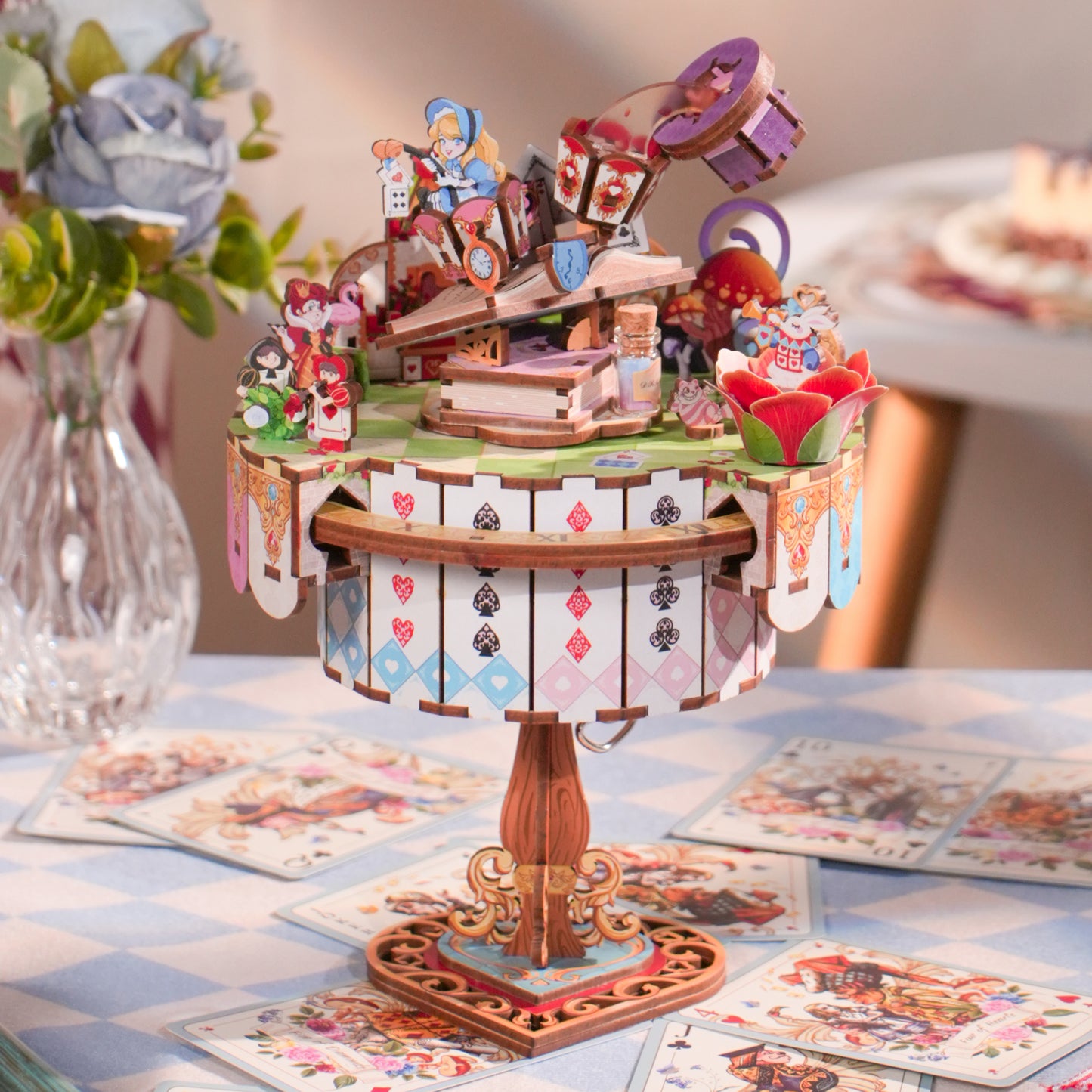DIY Miniature Dollhouse
Rolife Cutebee HYUKBI DIY Booknook Dollhouse Kit 3D Wooden Puzzle
Micro Building Blocks Set
Blindbox plush cute toy