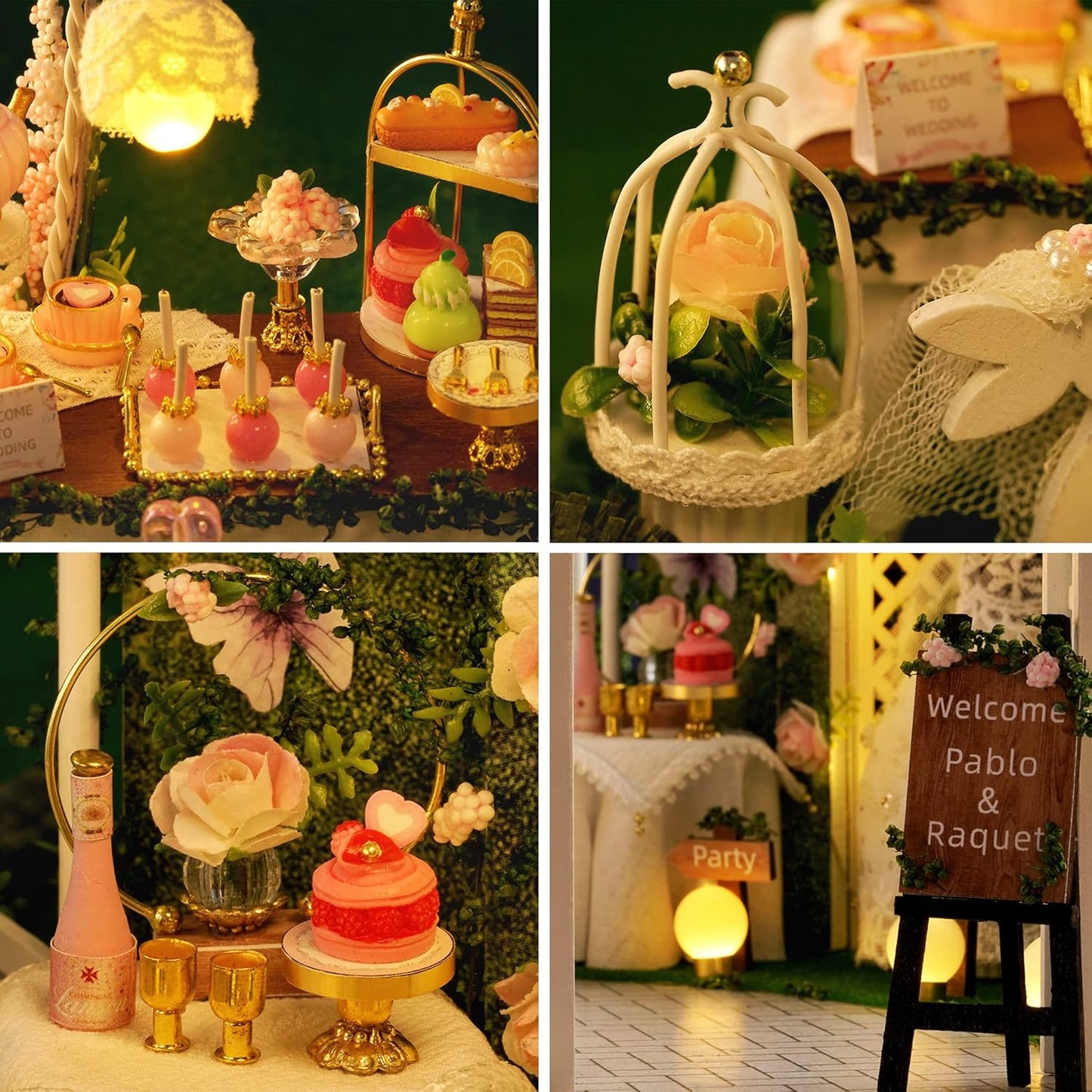 HYUKBI DIY Booknook Dollhouse Kit