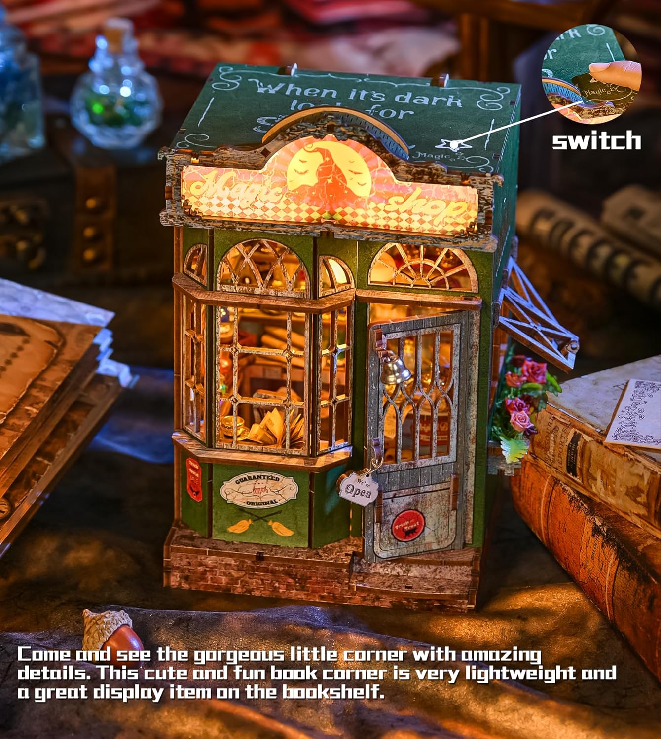 DIY Miniature Dollhouse
Rolife Cutebee HYUKBI DIY Booknook Dollhouse Kit 3D Wooden Puzzle
Micro Building Blocks Set
Blindbox plush cute toy