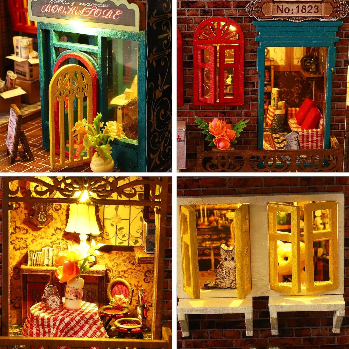Building block, 1000pcs jigsaw puzzle, 2025 new puzzle, Adult Puzzle, Cartoon Puzzle, jigsaw puzzles,, puzzle 2000, DIY Miniature Dollhouse, Rolife, Cutebee, HYUKBI, DIYBooknook, Dollhouse Kit, 3D Wooden Puzzle, Micro Building Blocks Set