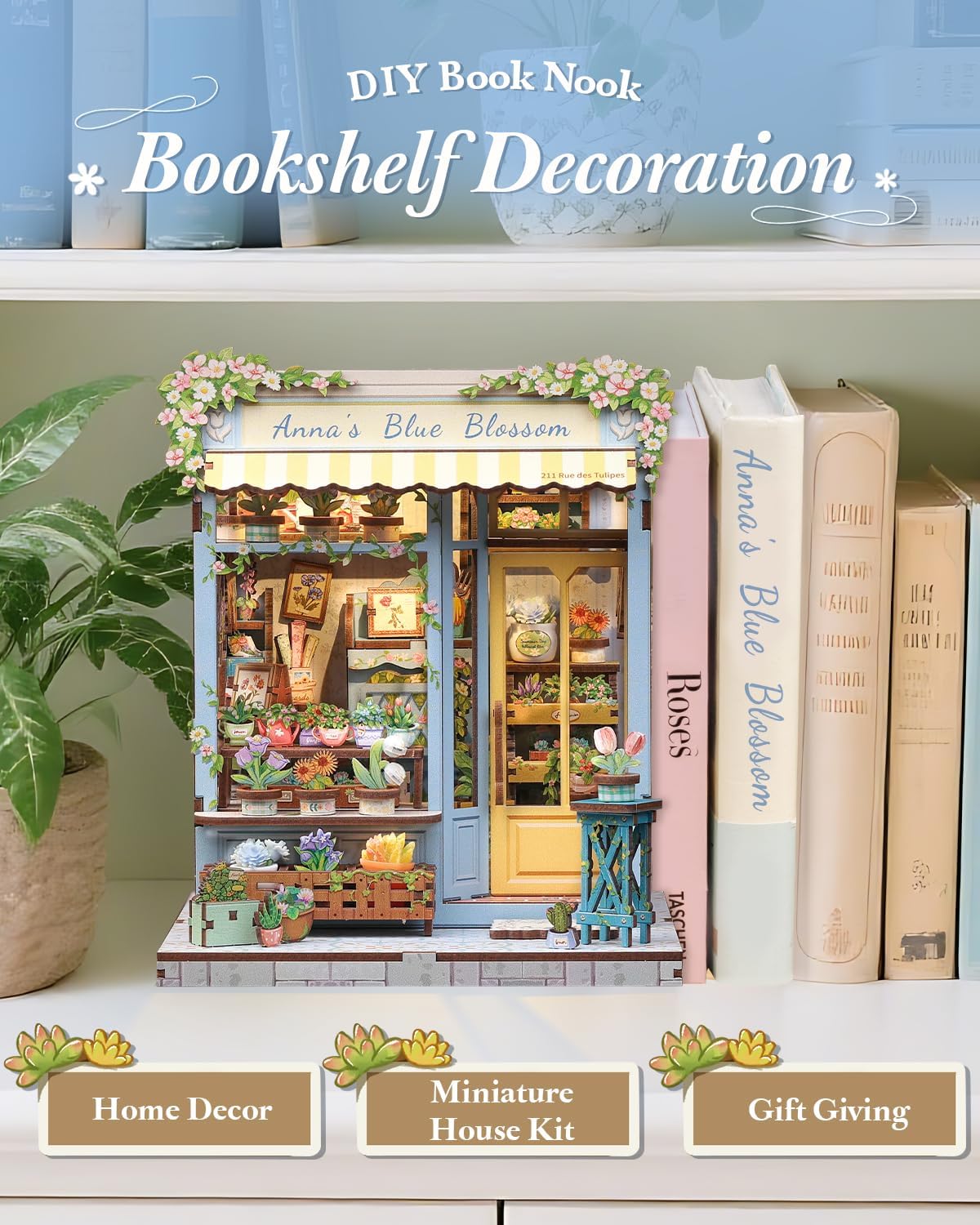 Building block, 1000pcs jigsaw puzzle, 2025 new puzzle, Adult Puzzle, Cartoon Puzzle, jigsaw puzzles,, puzzle 2000, DIY Miniature Dollhouse, Rolife, Cutebee, HYUKBI, DIY Booknook, Bookend, Dollhouse Kit, 3D Wooden Puzzle, Micro Building Blocks Set, Christmas Holiday gift