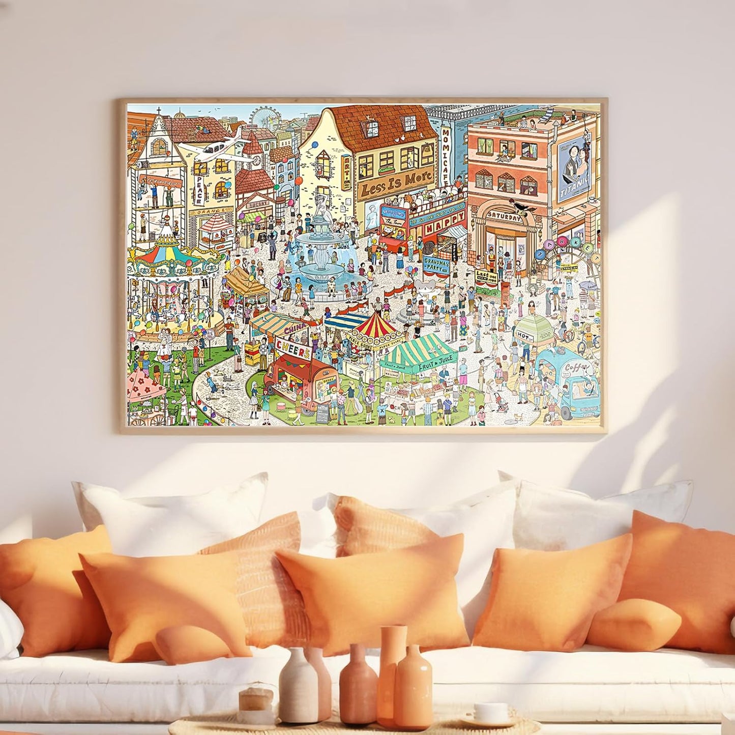1000pcs jigsaw puzzle, 2025 new puzzle, Adult Puzzle, Cartoon Puzzle, jigsaw puzzles, momibook puzzle, puzzle 1000, Wonderful Tree House Expeditions
DIY Miniature Dollhouse
Rolife Cutebee HYUKBI DIY Booknook Dollhouse Kit 3D Wooden Puzzle
Micro Building Blocks Set
Blindbox plush cute toy