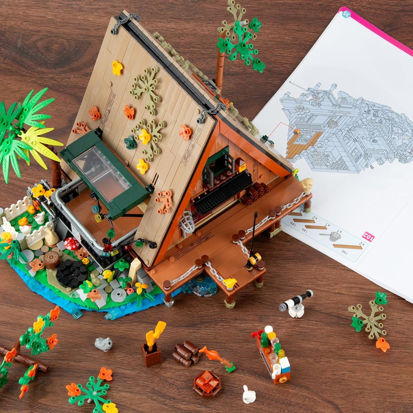 HYUKBI DIY Micro Building Blocks Set