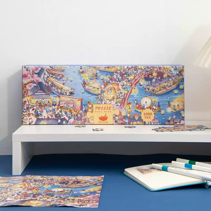 1000pcs jigsaw puzzle, 2025 new puzzle, Adult Puzzle, Cartoon Puzzle, jigsaw puzzles, momibook puzzle, puzzle 2000, Wonderful Tree House Expeditions
DIY Miniature Dollhouse
Rolife Cutebee HYUKBI DIY Booknook Dollhouse Kit 3D Wooden Puzzle
Micro Building Blocks Set
Blindbox plush cute toy