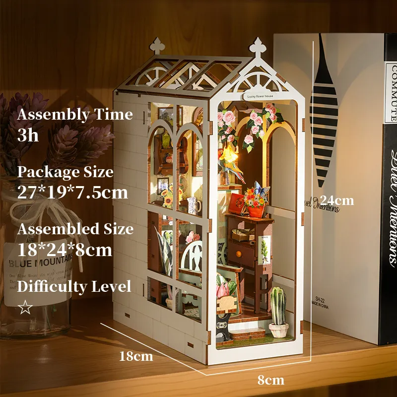DIY Miniature Dollhouse
Rolife Cutebee HYUKBI DIY Booknook Dollhouse Kit 3D Wooden Puzzle
Micro Building Blocks Set
Blindbox plush cute toy