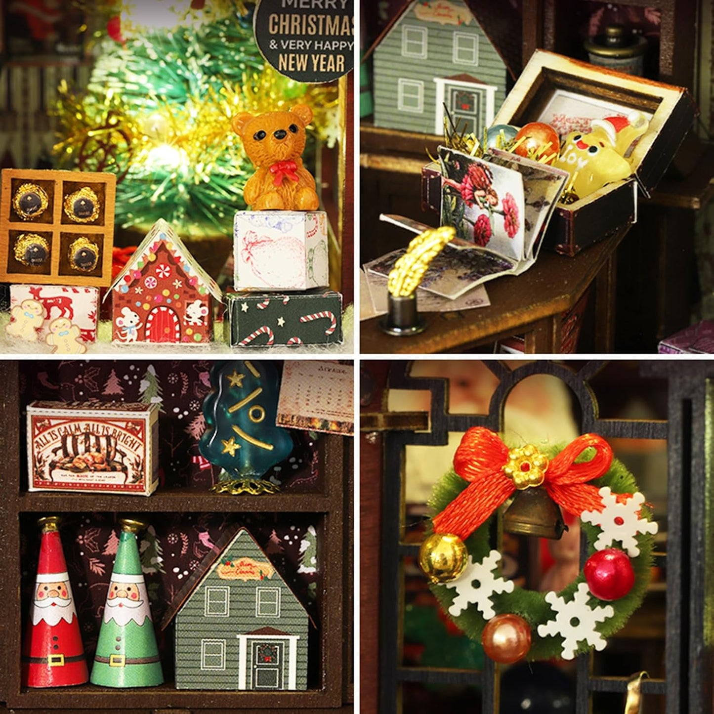 Building block, 1000pcs jigsaw puzzle, 2025 new puzzle, Adult Puzzle, Cartoon Puzzle, jigsaw puzzles,, puzzle 2000, DIY Miniature Dollhouse, Rolife, Cutebee, HYUKBI, DIYBooknook, Dollhouse Kit, 3D Wooden Puzzle, Micro Building Blocks Set, Christmas Holiday gift