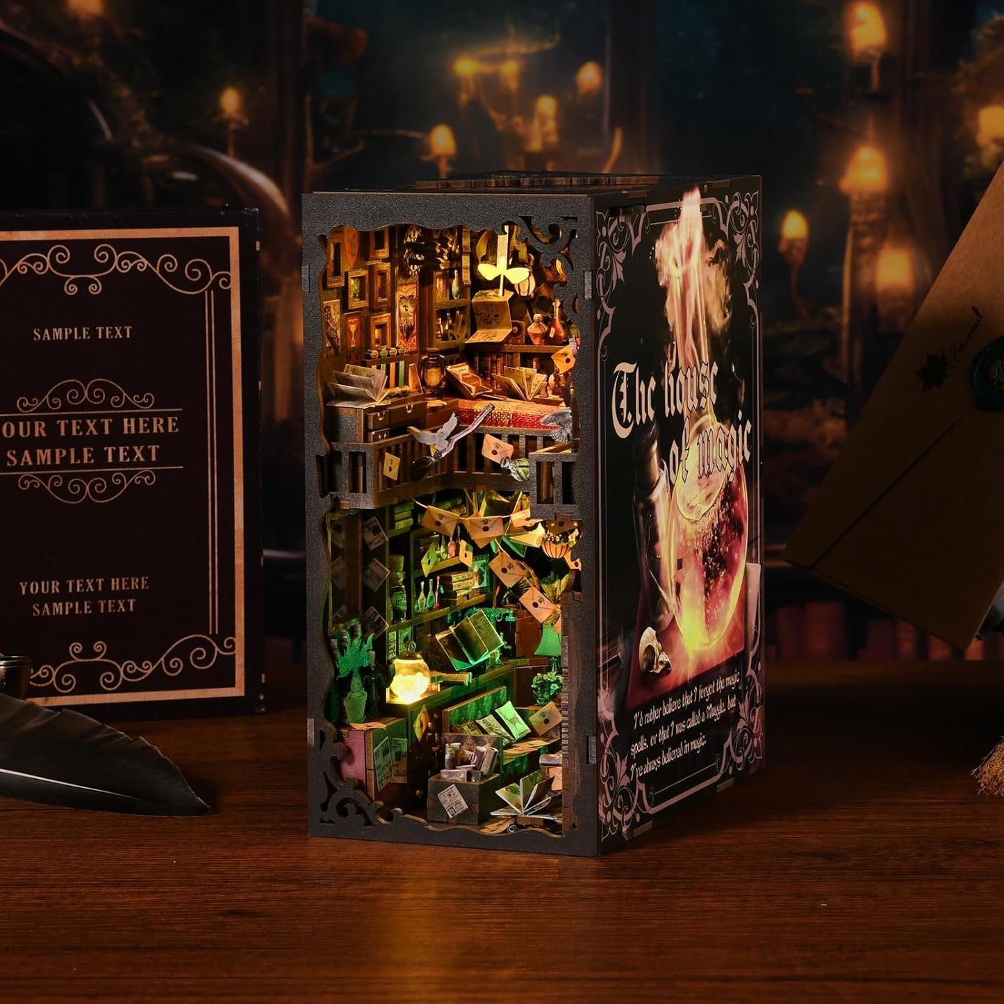 Building block, 1000pcs jigsaw puzzle, 2025 new puzzle, Adult Puzzle, Cartoon Puzzle, jigsaw puzzles,, puzzle 2000, DIY Miniature Dollhouse, Rolife, Cutebee, HYUKBI, DIY Booknook, Bookend, Dollhouse Kit, 3D Wooden Puzzle, Micro Building Blocks Set, Christmas Holiday gift
