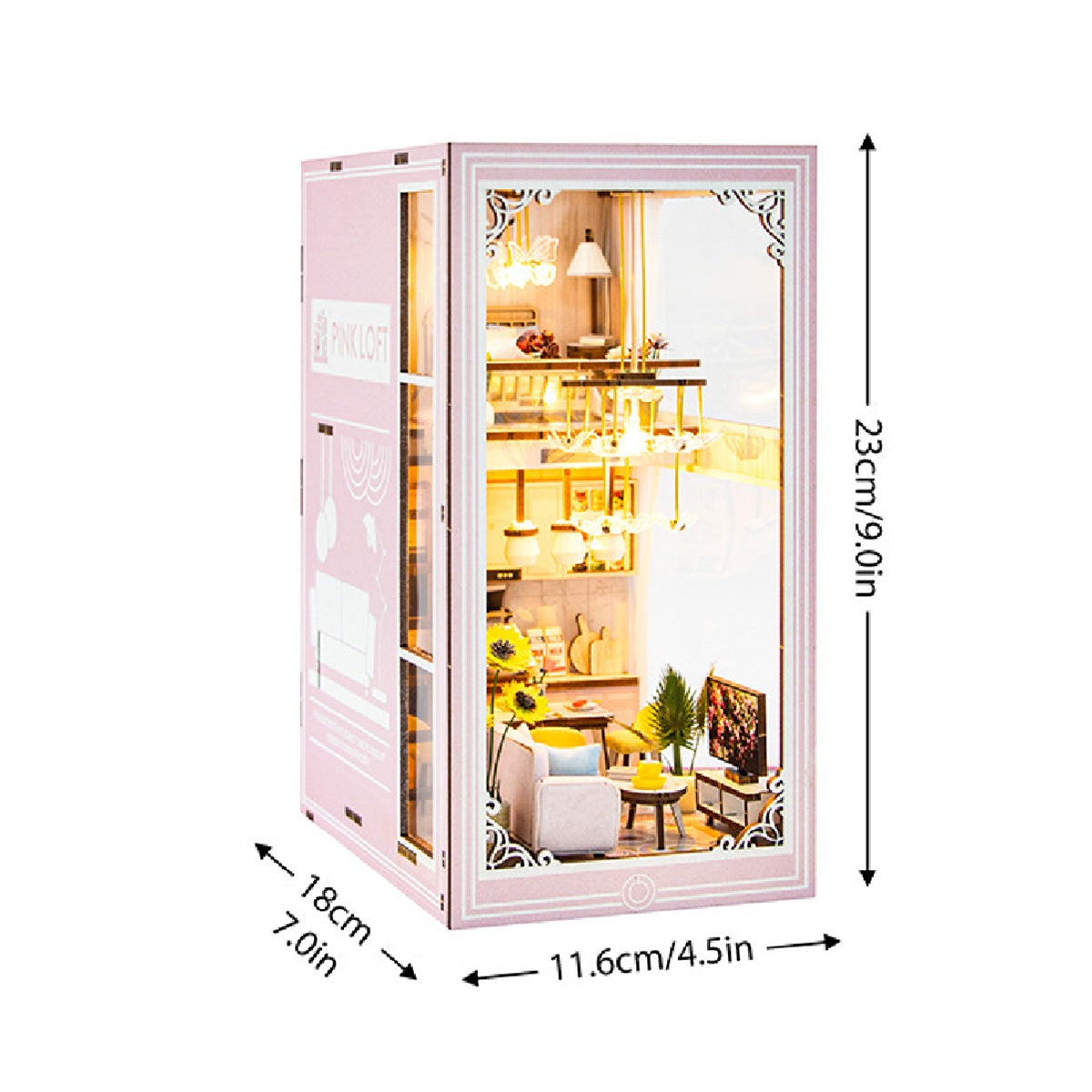 DIY Miniature Dollhouse
Rolife Cutebee HYUKBI DIY Booknook Dollhouse Kit 3D Wooden Puzzle
Micro Building Blocks Set