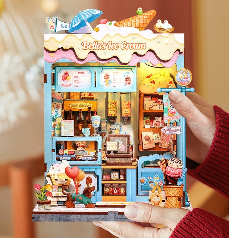 DIY Miniature Dollhouse
Rolife Cutebee HYUKBI DIY Booknook Dollhouse Kit 3D Wooden Puzzle
Micro Building Blocks Set
Blindbox plush cute toy