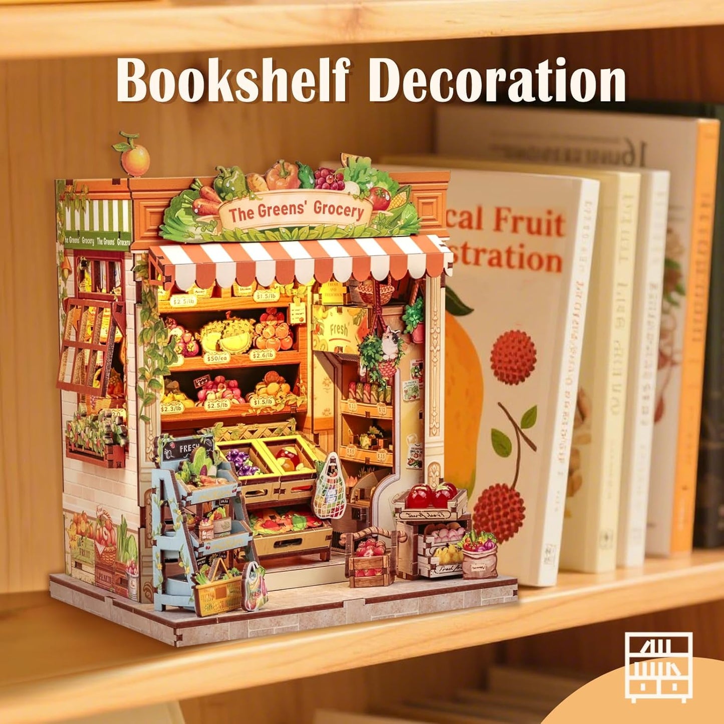 Building block, 1000pcs jigsaw puzzle, 2025 new puzzle, Adult Puzzle, Cartoon Puzzle, jigsaw puzzles,, puzzle 2000, DIY Miniature Dollhouse, Rolife, Cutebee, HYUKBI, DIY Booknook, Bookend, Dollhouse Kit, 3D Wooden Puzzle, Micro Building Blocks Set, Christmas Holiday gift