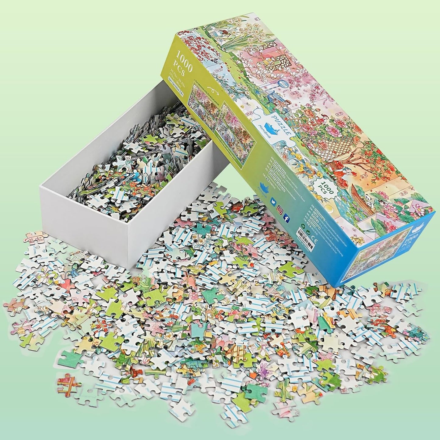 1000pcs jigsaw puzzle, 2025 new puzzle, Adult Puzzle, Cartoon Puzzle, jigsaw puzzles, momibook puzzle, puzzle 2000, Wonderful Tree House Expeditions
DIY Miniature Dollhouse
Rolife Cutebee HYUKBI DIY Booknook Dollhouse Kit 3D Wooden Puzzle
Micro Building Blocks Set
Blindbox plush cute toy