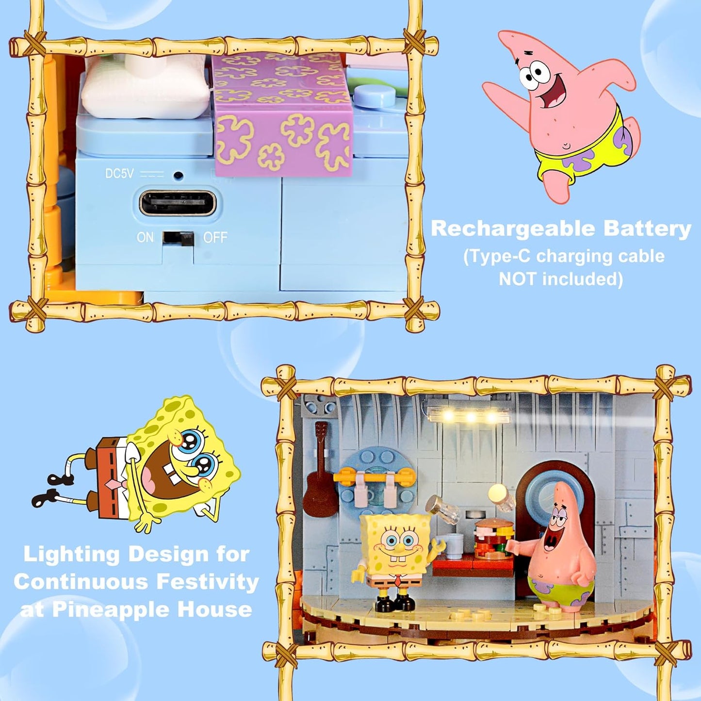 Sponge Bob Building block 1000pcs jigsaw puzzle, 2025 new puzzle, Adult Puzzle, Cartoon Puzzle, jigsaw puzzles, momibook puzzle, puzzle 2000, Wonderful Tree House Expeditions
DIY Miniature Dollhouse
Rolife Cutebee HYUKBI DIY Booknook Dollhouse Kit 3D Wooden Puzzle
Micro Building Blocks Set
Blindbox plush cute toy