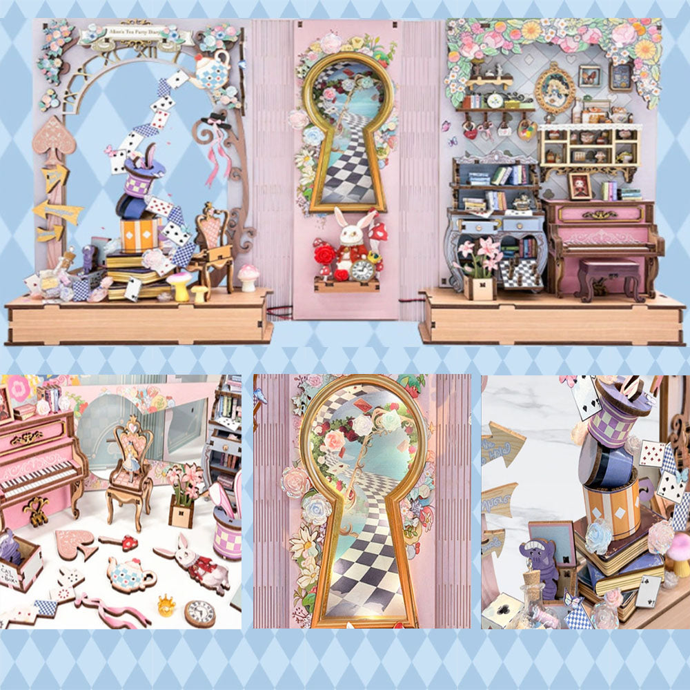 Building block, 1000pcs jigsaw puzzle, 2025 new puzzle, Adult Puzzle, Cartoon Puzzle, jigsaw puzzles, Acrylic Puzzle, puzzle 2000, DIY Miniature Dollhouse, Rolife, Cutebee, HYUKBI, DIY Booknook, Bookend, Dollhouse Kit, 3D Wooden Puzzle, Micro Building Blocks Set, Christmas Holiday gift, home decor, table decor
