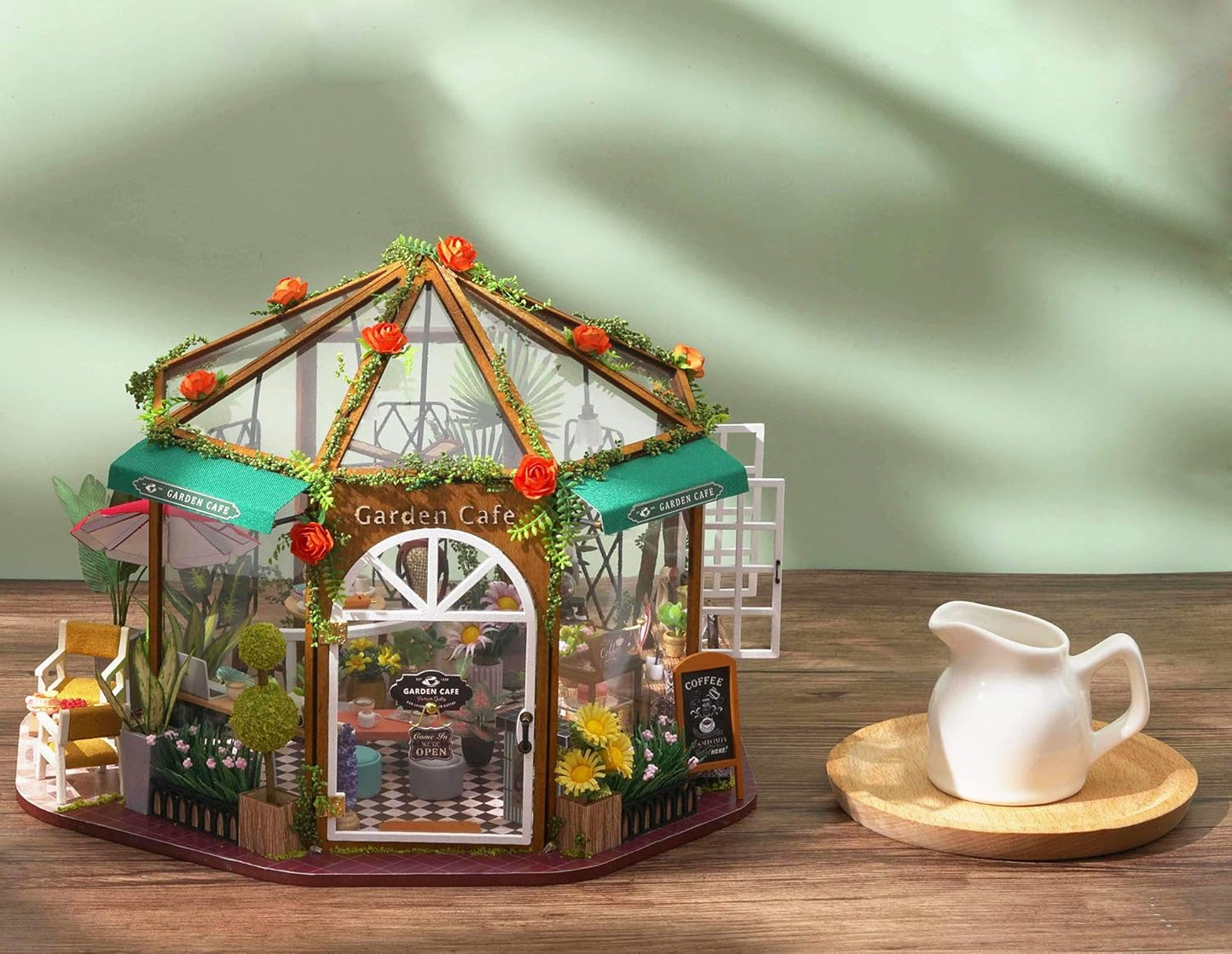 HYUKBI DIY Booknook Dollhouse Kit