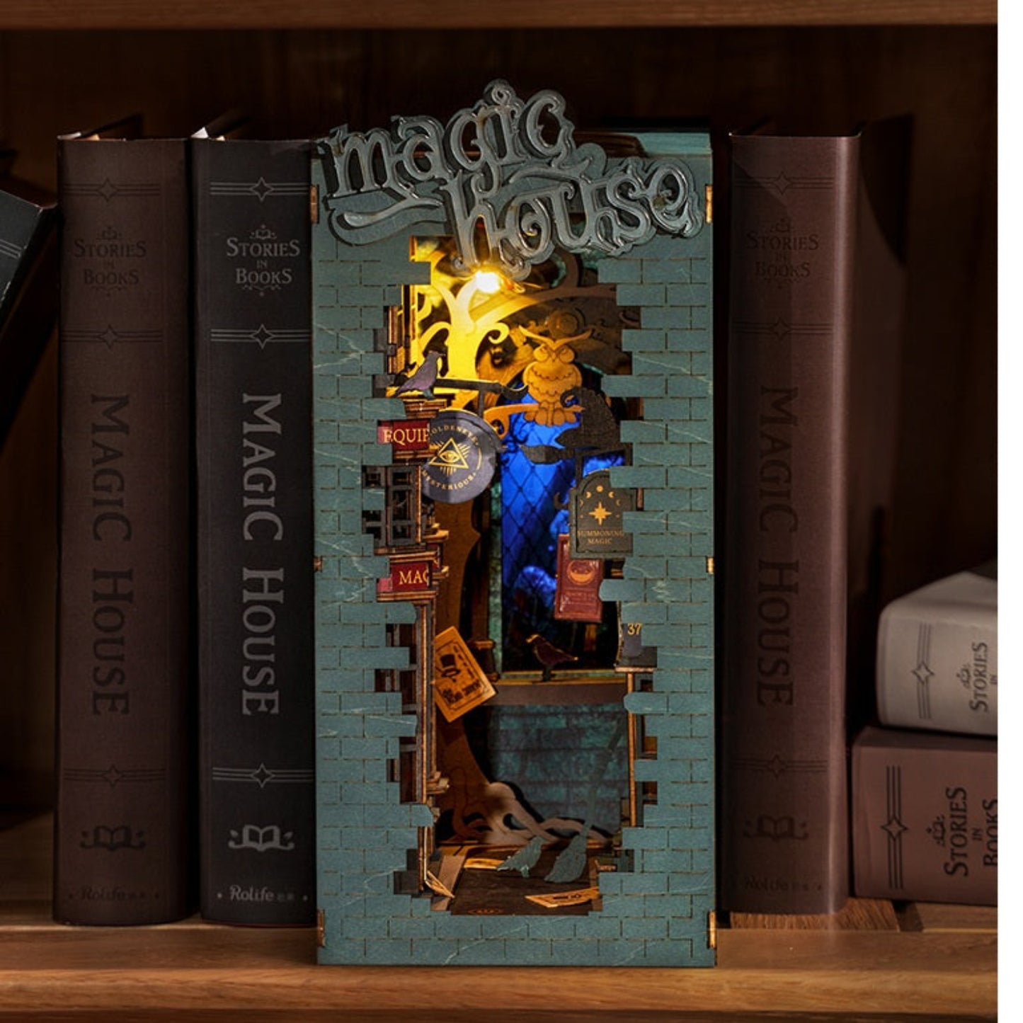 DIY Book Nook Kit-Magic House