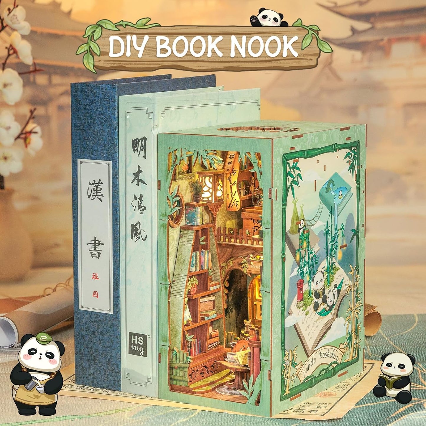 DIY Miniature Dollhouse
Rolife Cutebee HYUKBI DIY Booknook Dollhouse Kit 3D Wooden Puzzle
Micro Building Blocks Set
Blindbox plush cute toy