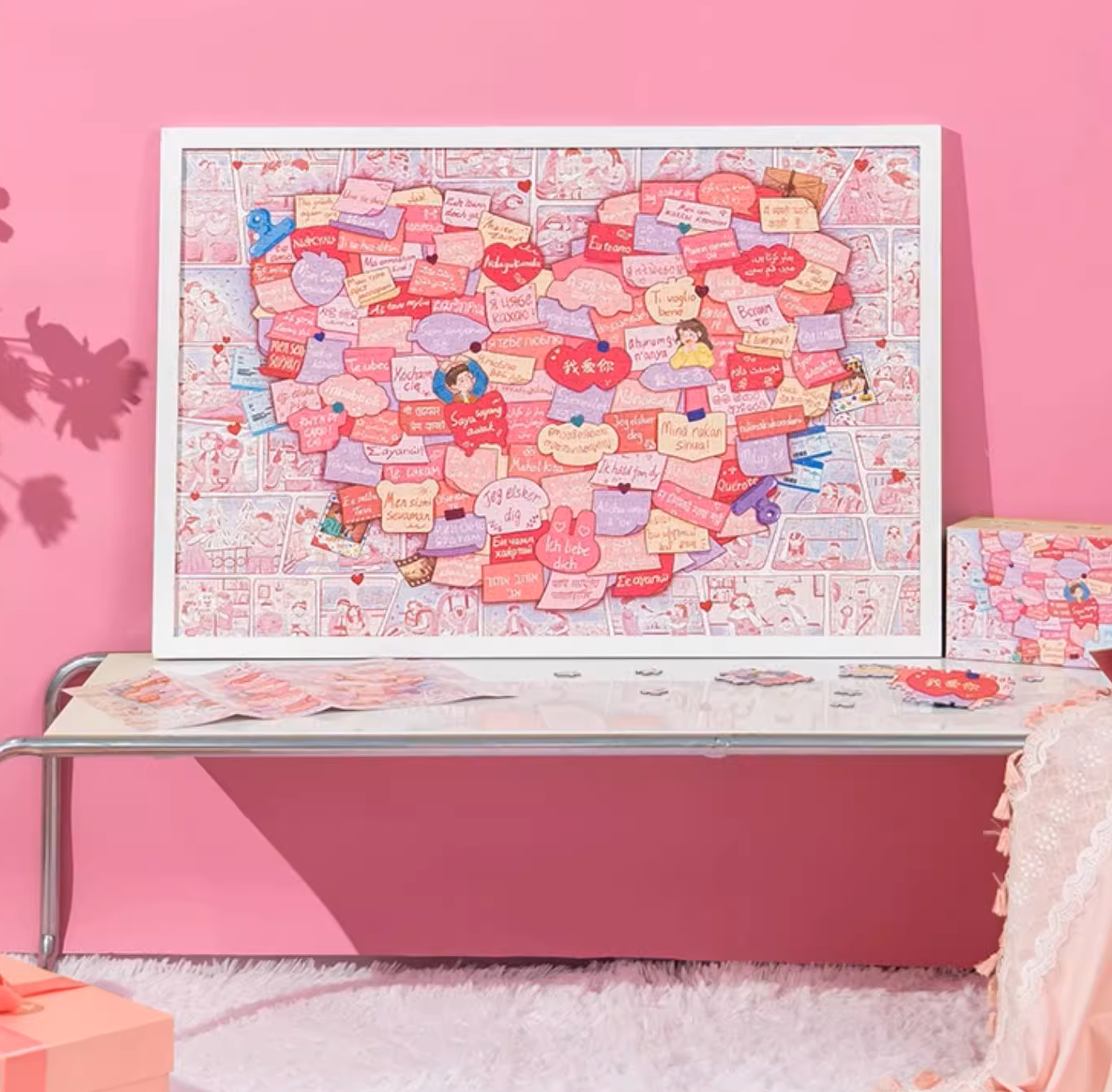 1000pcs jigsaw puzzle, 2025 new puzzle, Adult Puzzle, Cartoon Puzzle, jigsaw puzzles, momibook puzzle, puzzle 2000, Wonderful Tree House Expeditions
DIY Miniature Dollhouse
Rolife Cutebee HYUKBI DIY Booknook Dollhouse Kit 3D Wooden Puzzle
Micro Building Blocks Set
Blindbox plush cute toy