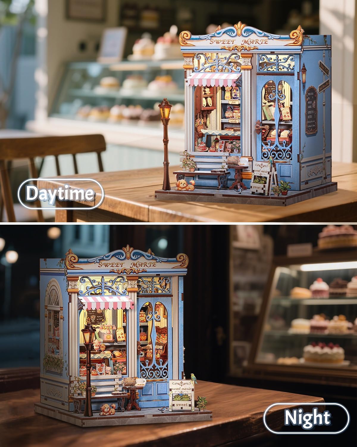 HYUKBI DIY Booknook Dollhouse Kit
