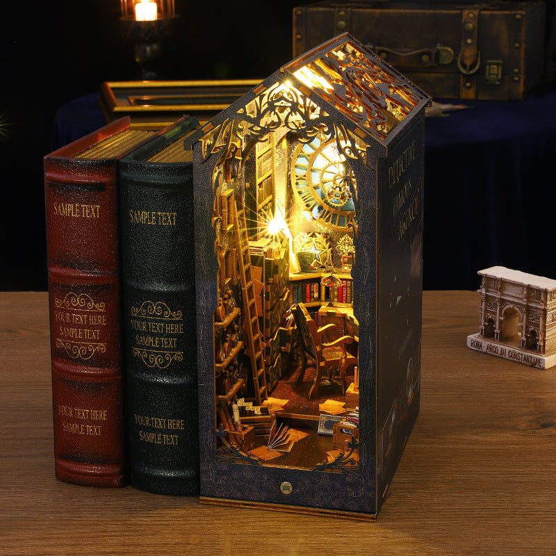 HYUKBI DIY Booknook Dollhouse Kit