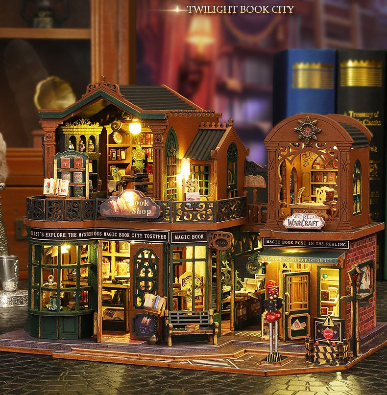 DIY Miniature Dollhouse
Rolife Cutebee HYUKBI DIY Booknook Dollhouse Kit 3D Wooden Puzzle
Micro Building Blocks Set
Blindbox plush cute toy