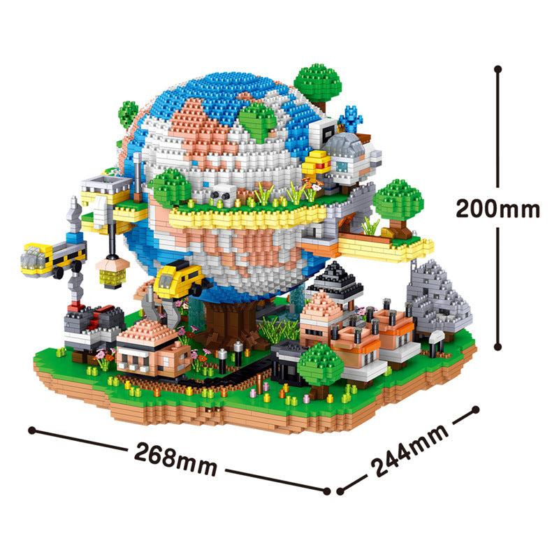 HYUKBI DIY Micro Building Blocks Set