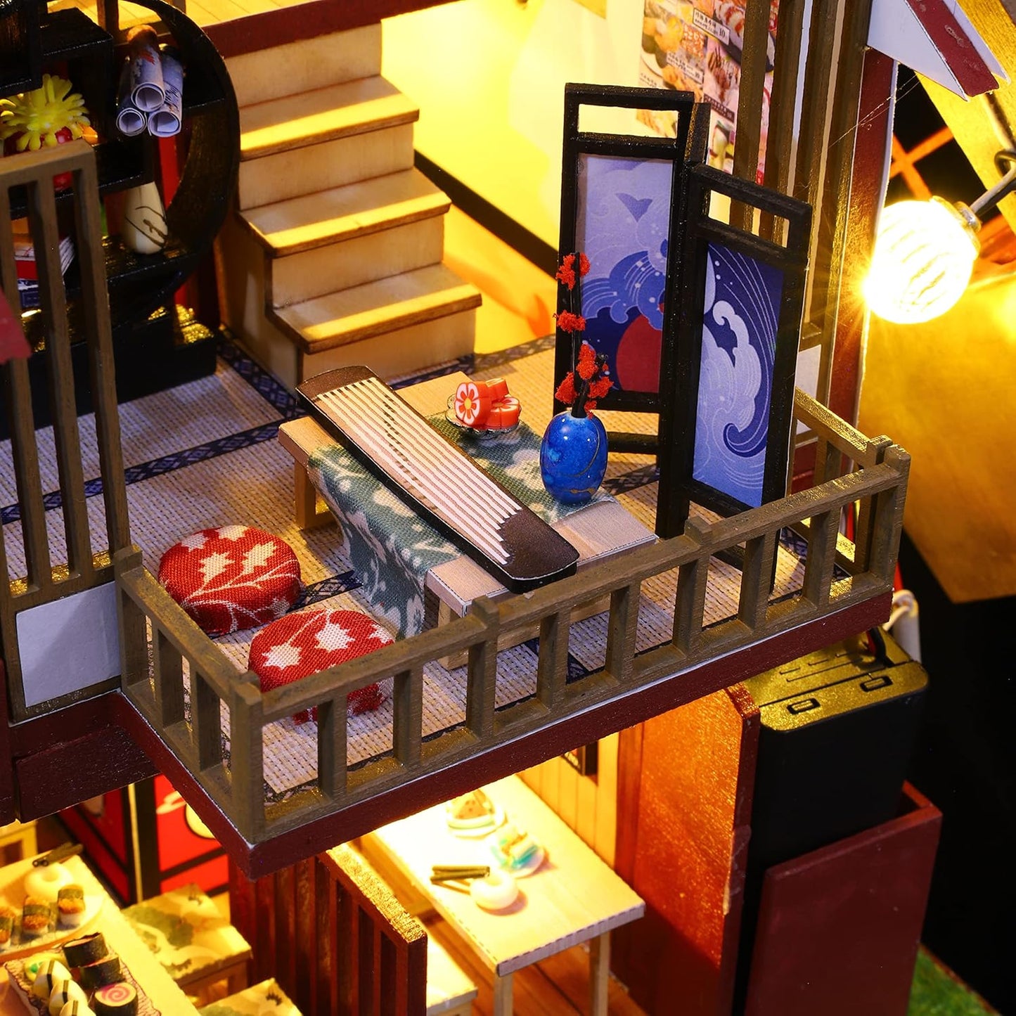 HYUKBI DIY Booknook Dollhouse Kit