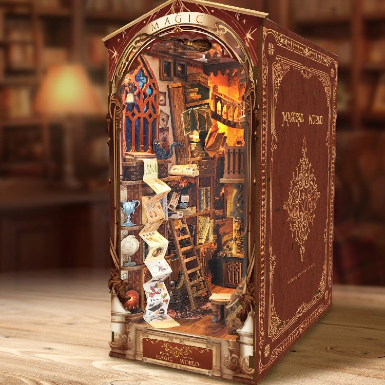 HYUKBI DIY Booknook Dollhouse Kit