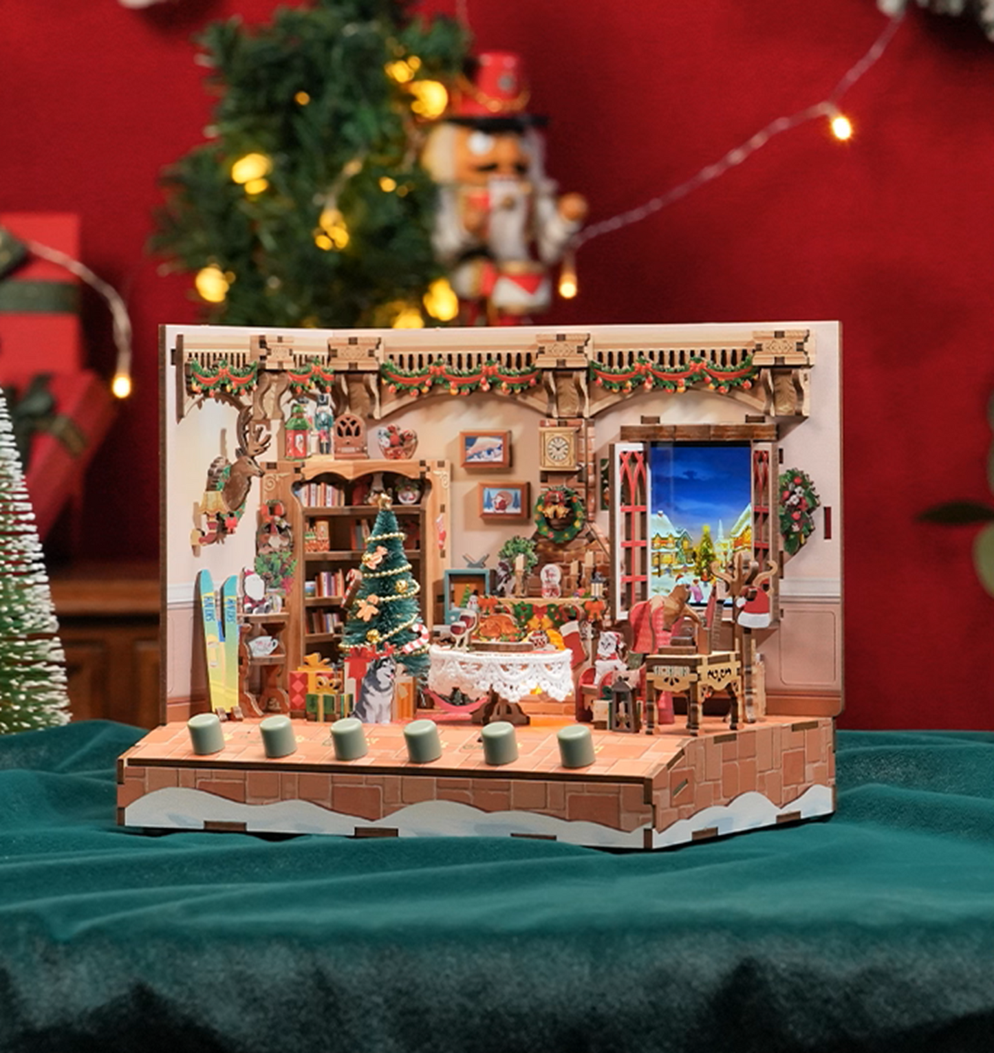 DIY Miniature Dollhouse
Rolife Cutebee HYUKBI DIY Booknook Dollhouse Kit 3D Wooden Puzzle
Micro Building Blocks Set
Blindbox plush cute toy