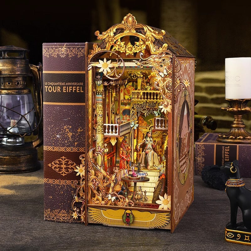 HYUKBI DIY Booknook Dollhouse Kit