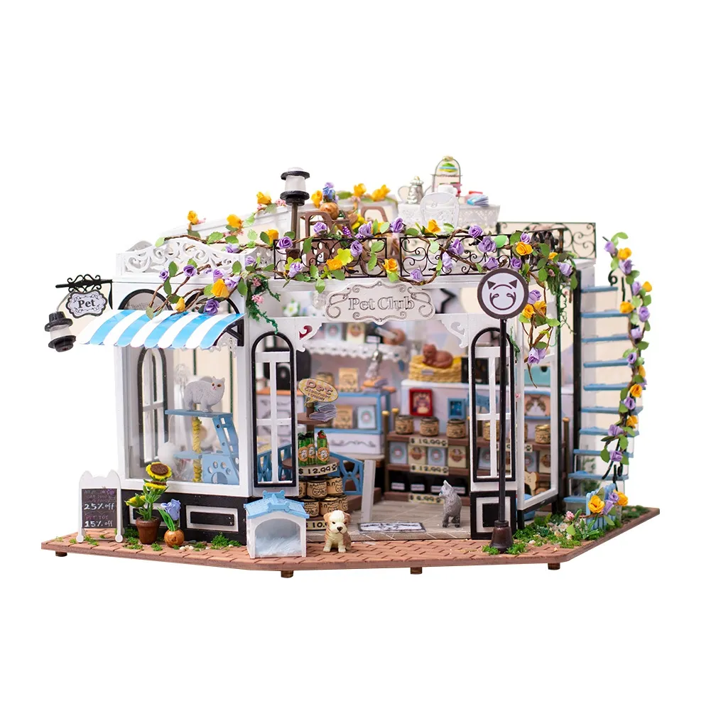 DIY Miniature Dollhouse
Rolife Cutebee HYUKBI DIY Booknook Dollhouse Kit 3D Wooden Puzzle
Micro Building Blocks Set
Blindbox plush cute toy