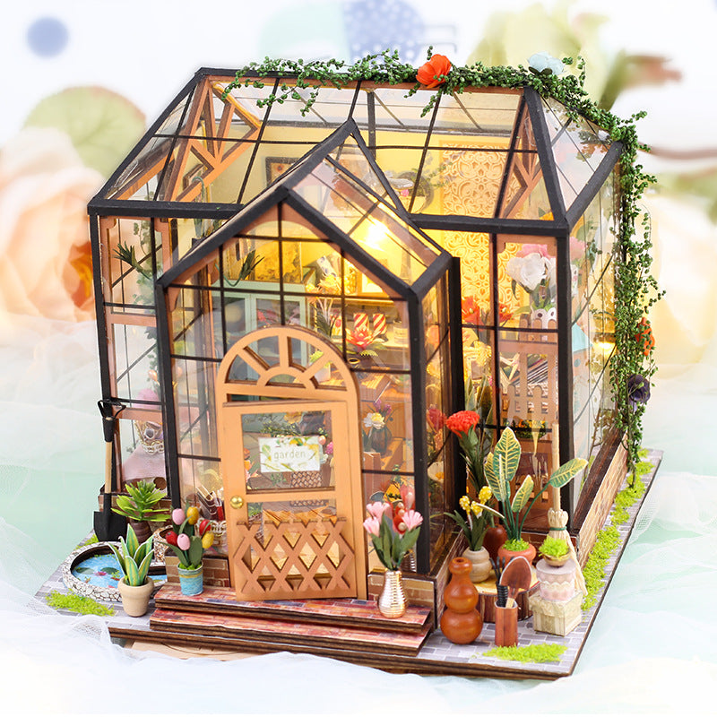 HYUKBI DIY Booknook Dollhouse Kit