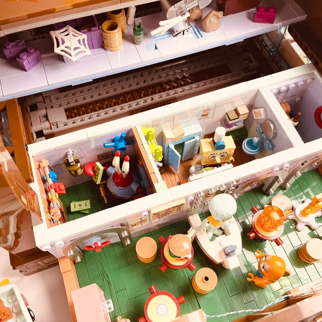 Sponge Bob Building block 1000pcs jigsaw puzzle, 2025 new puzzle, Adult Puzzle, Cartoon Puzzle, jigsaw puzzles, momibook puzzle, puzzle 2000, Wonderful Tree House Expeditions
DIY Miniature Dollhouse
Rolife Cutebee HYUKBI DIY Booknook Dollhouse Kit 3D Wooden Puzzle
Micro Building Blocks Set
Blindbox plush cute toy