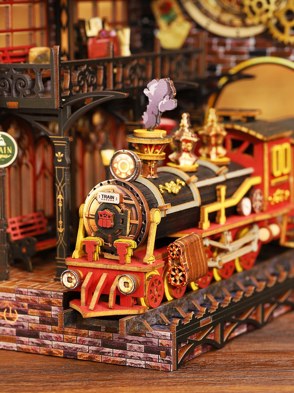 Building block, 1000pcs jigsaw puzzle, 2025 new puzzle, Adult Puzzle, Cartoon Puzzle, jigsaw puzzles,, puzzle 2000, DIY Miniature Dollhouse, Rolife, Cutebee, HYUKBI, DIY Booknook, Bookend, Dollhouse Kit, 3D Wooden Puzzle, Micro Building Blocks Set, Christmas Holiday gift
