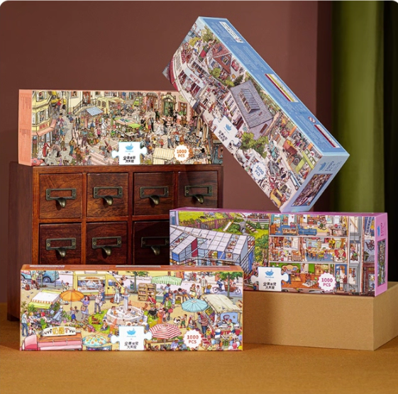 Sponge Bob Building block 1000pcs jigsaw puzzle, 2025 new puzzle, Adult Puzzle, Cartoon Puzzle, jigsaw puzzles, momibook puzzle, puzzle 2000, Wonderful Tree House Expeditions
DIY Miniature Dollhouse
Rolife Cutebee HYUKBI DIY Booknook Dollhouse Kit 3D Wooden Puzzle
Micro Building Blocks Set
Blindbox plush cute toy
